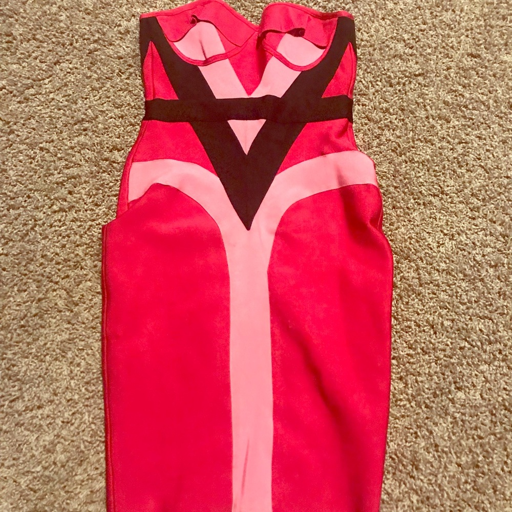Strapless Celeb Boutique Bandage Dress